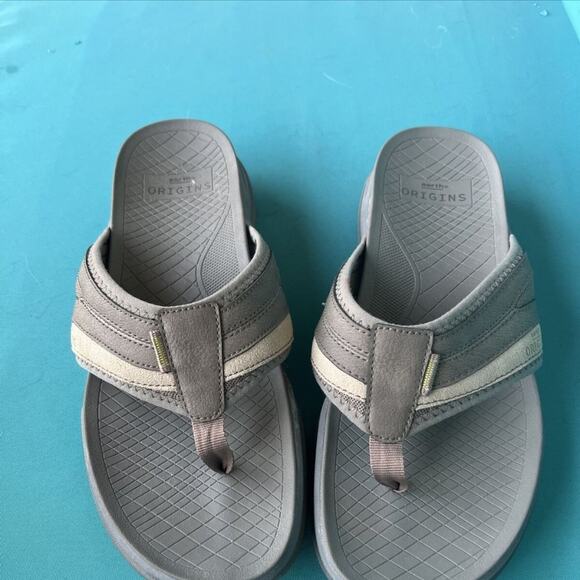 Earth Origins Other - Earth Origins Men's Boyd Brown Sport Flip Flop Sandal Shoes Size 8M